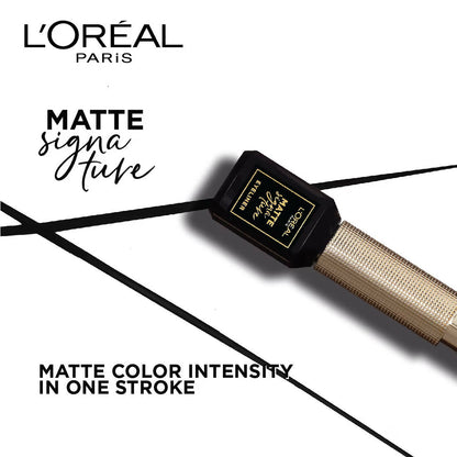 L'Oreal Paris Matte Signature Eyeliner - Brown - Distacart