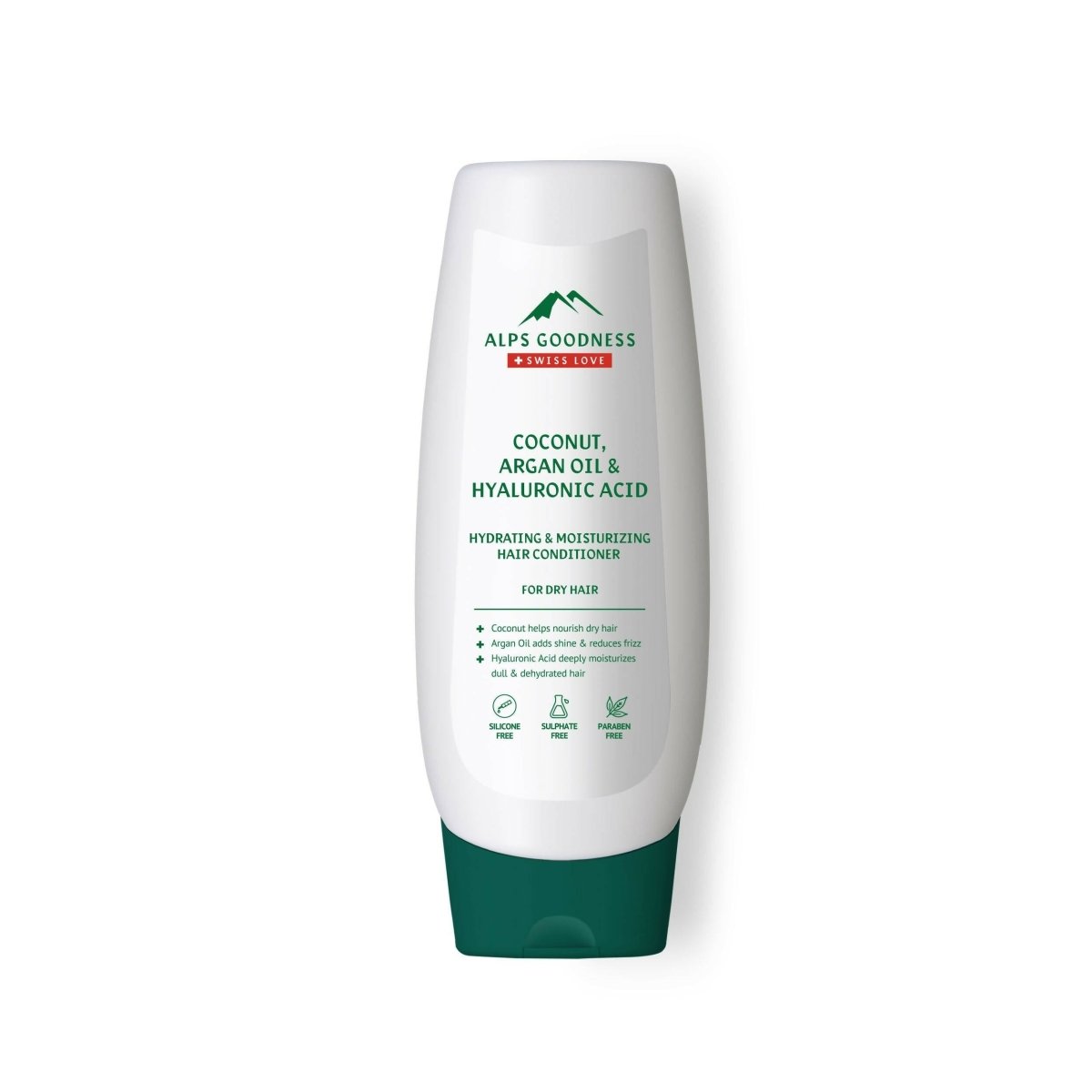 Alps Goodness Coconut, Argan Oil & Hyaluronic Acid Hydrating & Moisturizing Conditioner - Distacart