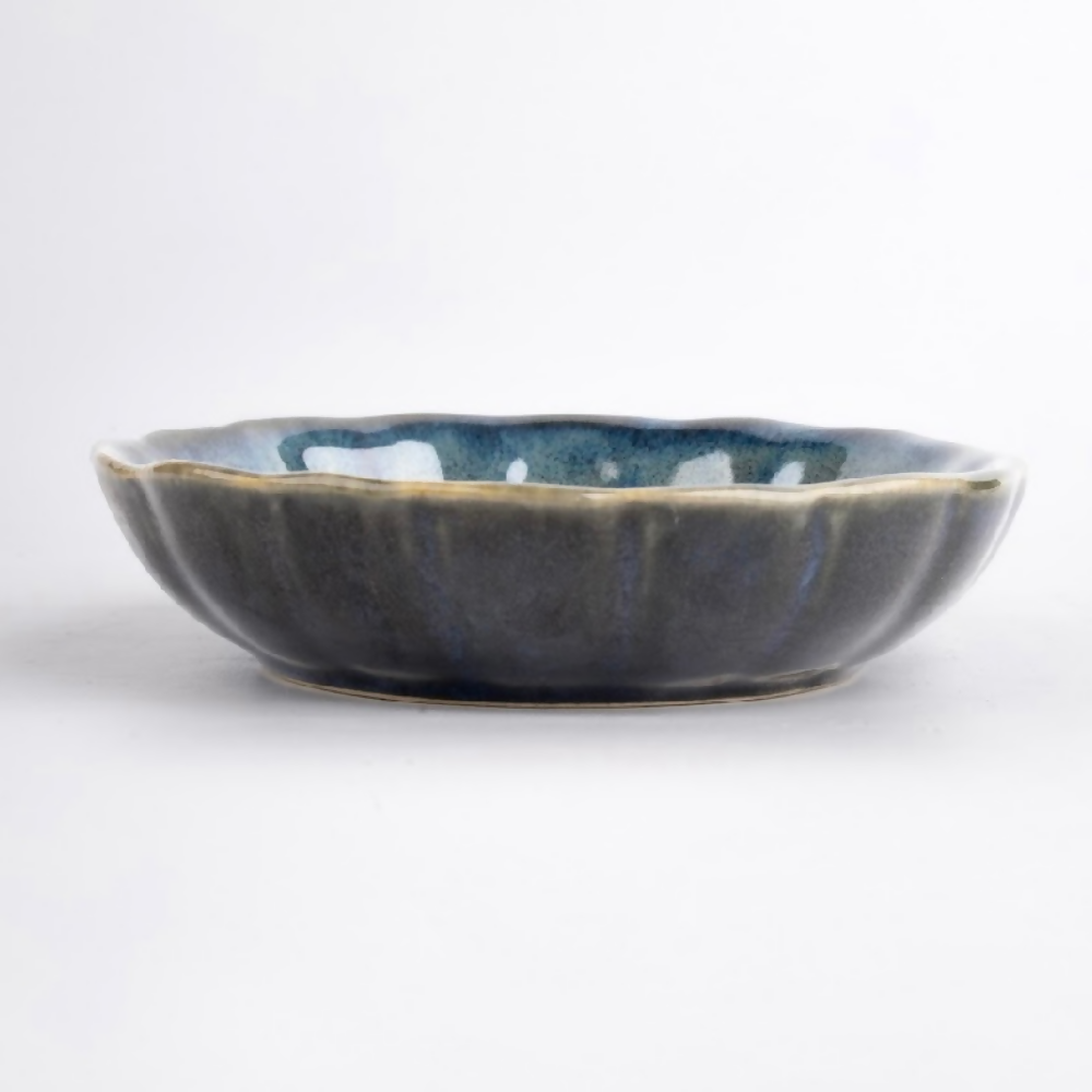 Simply Soho Ocean Crest Snack Plate- set of 6 - Distacart