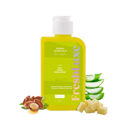 FreshLuxe Herbal Hydration Face Wash For Oil & Acne Control with Aloe Vera & Neem - Distacart