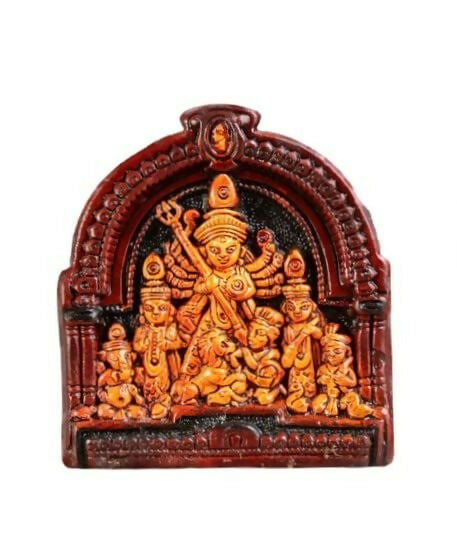 Haus Fabula Handcrafted Terracotta Goddess Durga Idol - Distacart