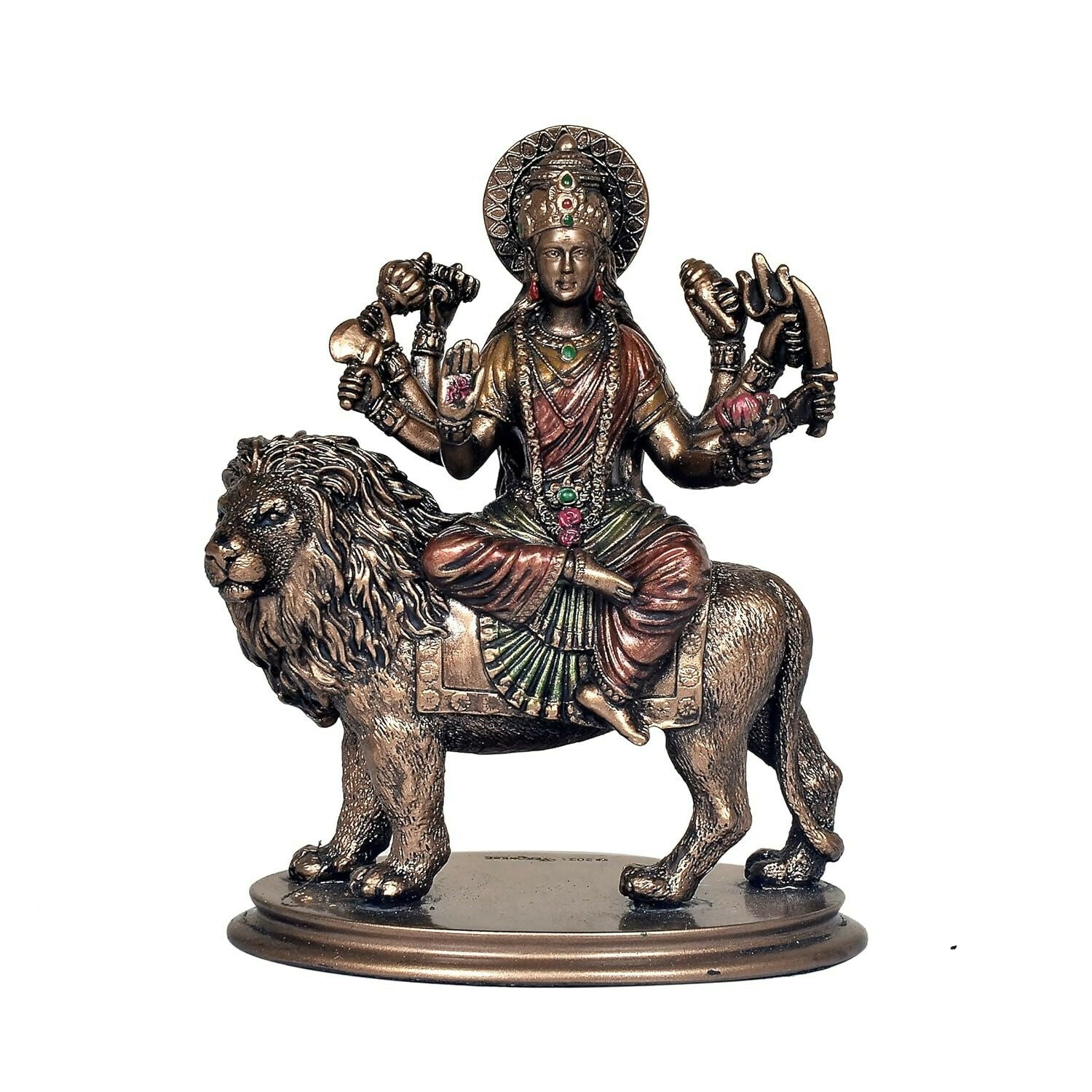 Umi Cold Cast Resin Maa Durga Idol - Distacart
