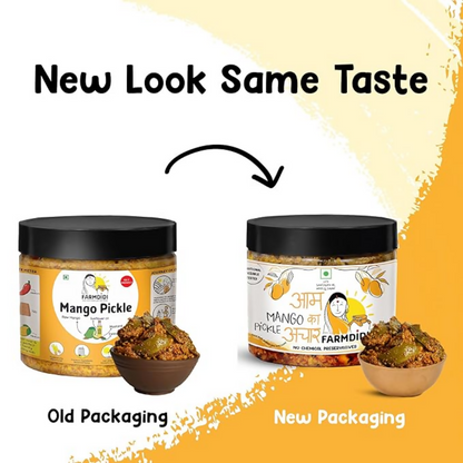 FarmDidi Mango Pickle - Tangy & Salty - Distacart