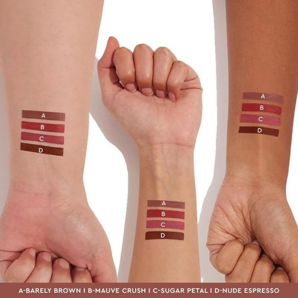 Kiro Four Play Non-Stop Airy Matte Liquid Lip Stack – Elite Berry Quad - Dista