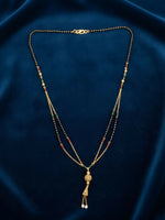 Thumbnail for NVR Women Gold Plated Artificial Beaded Mangalsutra - Distacart
