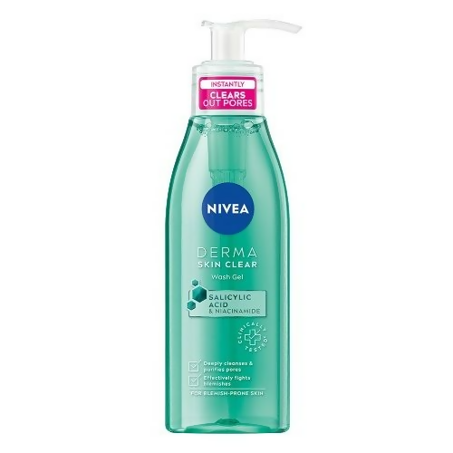Nivea Derma Skin Clear Face Wash Gel - Distacart