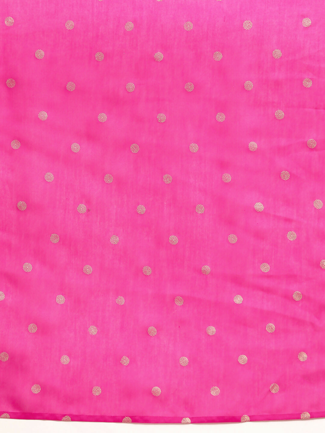Ahalyaa Women's Traditional Semi Stitch Saree - Fuchsia - Distacart