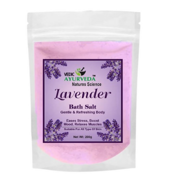 VedicAyurveda Lavender Bath Salt - Dista