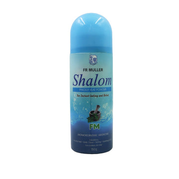 Father Muller Shalom Prickly Heat Powder(Blue) - Distacart