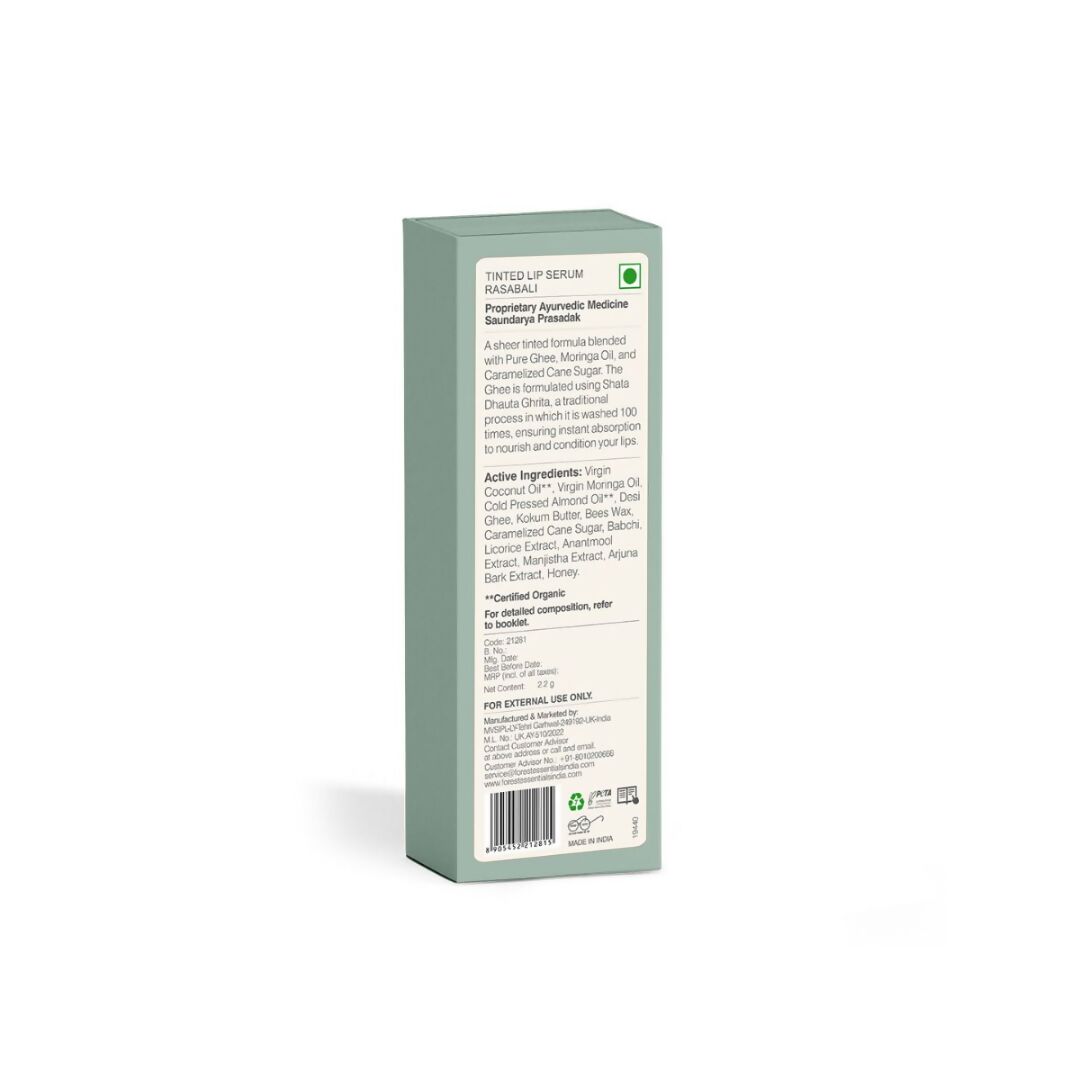 Forest Essentials Tinted Lip Serum Madhu Rasa Rasabali - Distacart