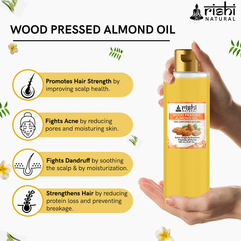 ALMOND OIL COLD-PRESSED BENEFITS