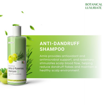 Botanical Luxuriate Amla & Rosemary Anti-Dandruff Shampoo - Dista