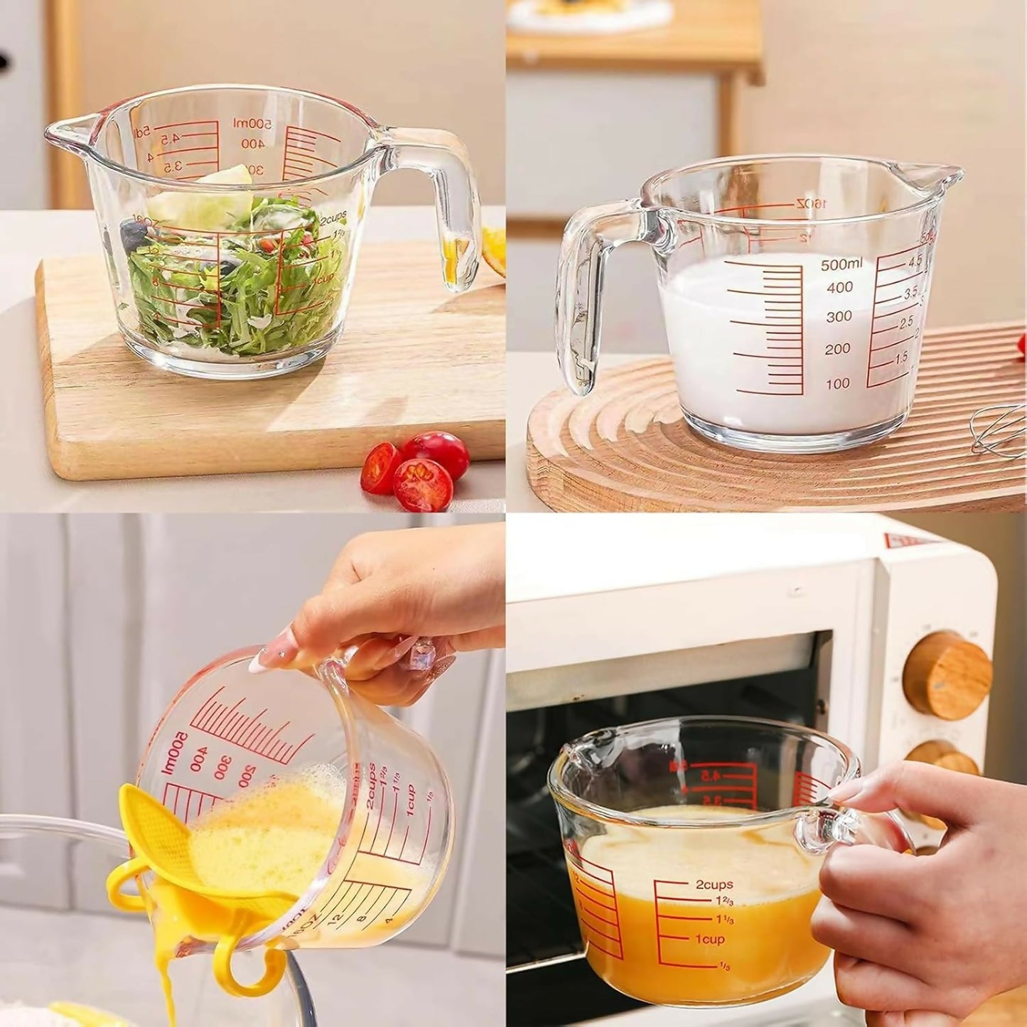 Not Available Glass Measuring Jug with Lid - Dista