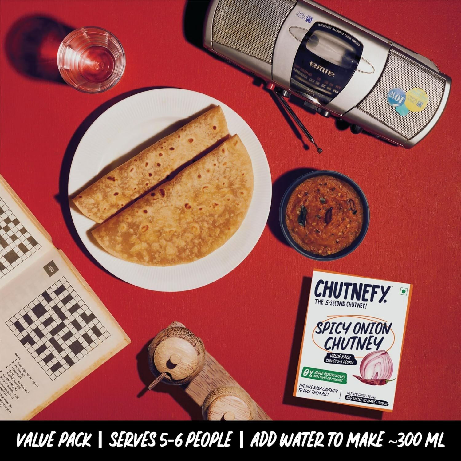 Chutnefy Spicy Onion (Kara) Chutney