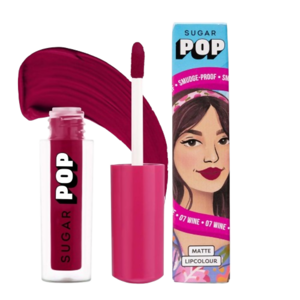 SUGAR POP Matte Lipstick - 08 Crimson - Dista