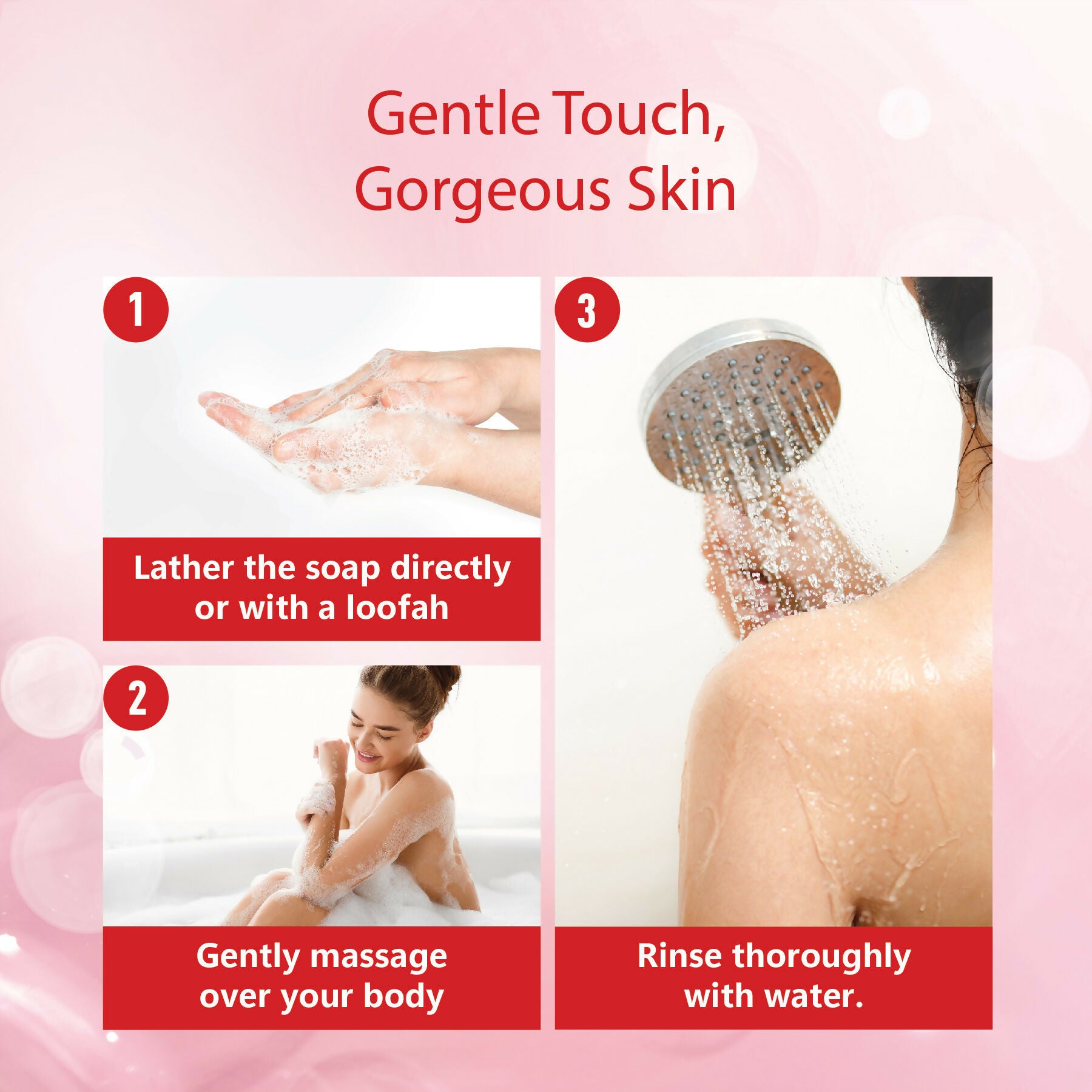 Nisha Strawberry Body Cleansing Soap Bar - Distacart