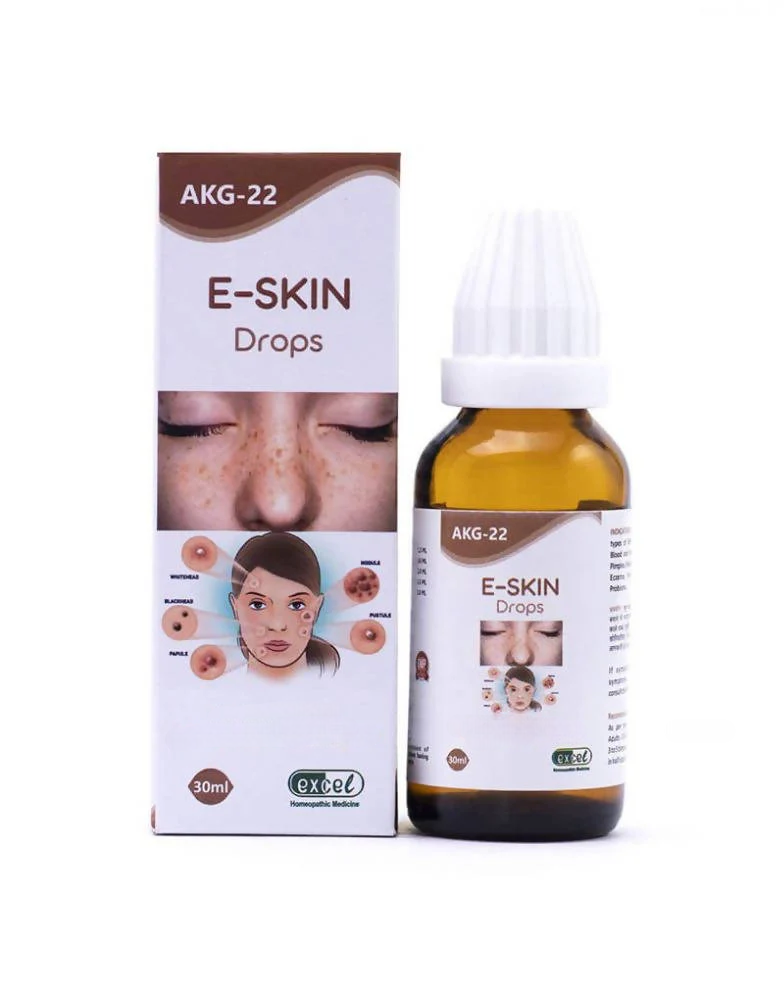 Excel Pharma E-Skin AKG-22 Drops - Distacart
