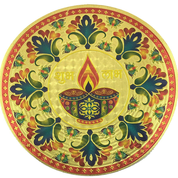 Stickerbazaar Micro Golden Embossing Rangoli Stickers - Distacart