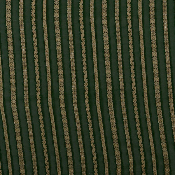 Anouk Green & Gold-Toned Woven Design Zari Pure Georgette Kanjeevaram Saree - Distacart