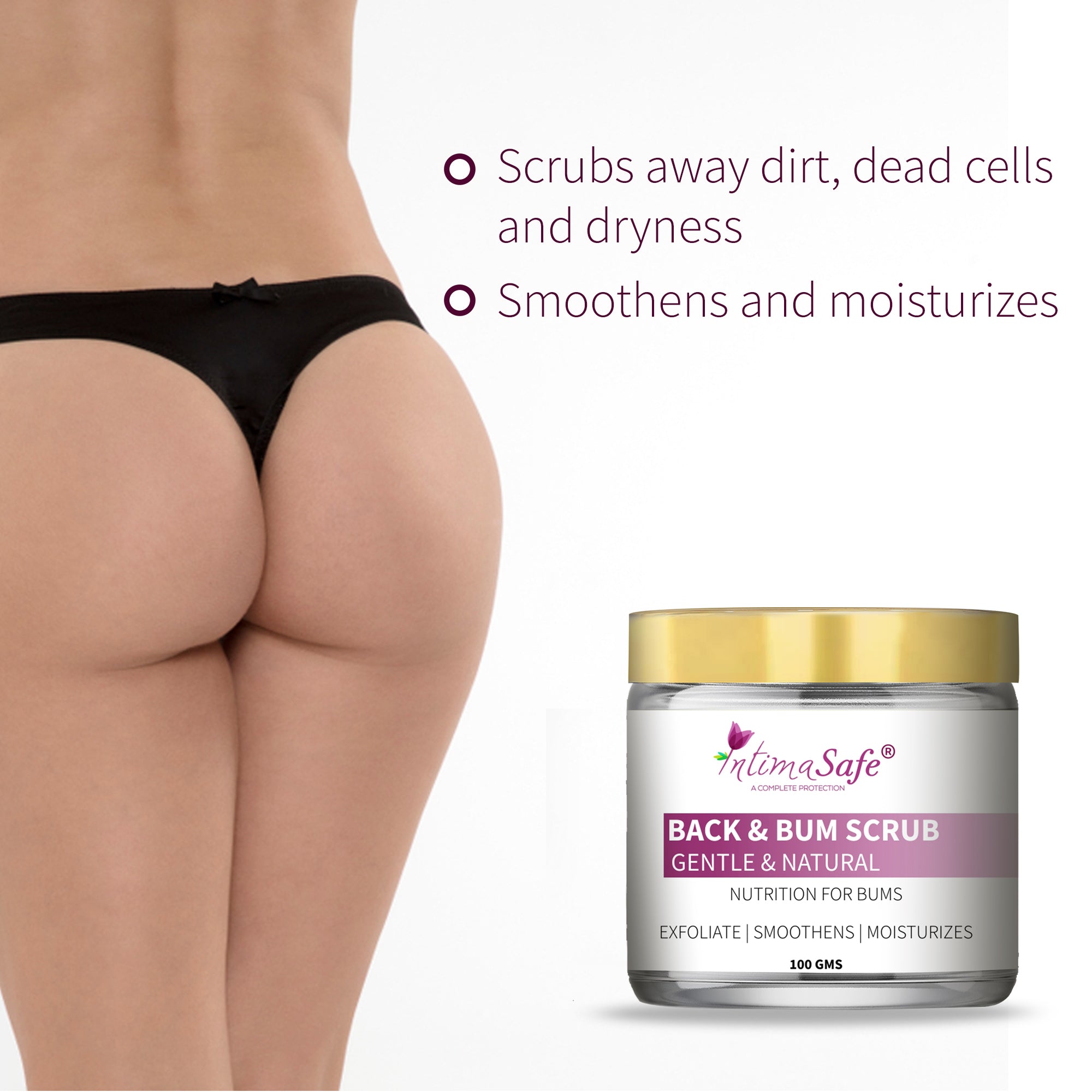 Samisha Back & Bum & Whitening Scrub - Distacart