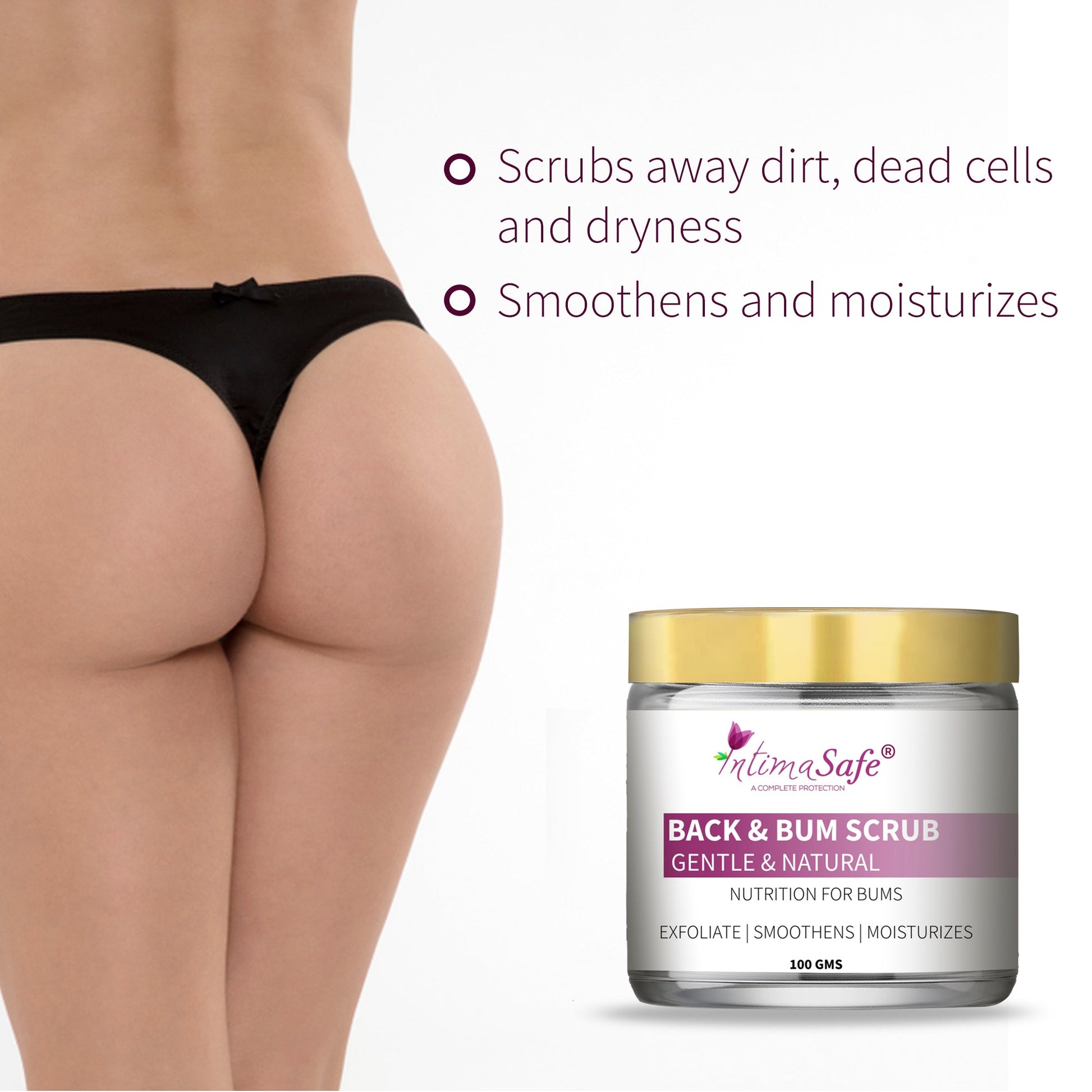 Samisha Back & Bum & Whitening Scrub - Distacart