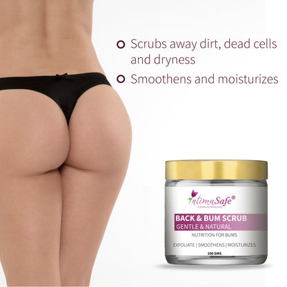 Samisha Back & Bum & Whitening Scrub - Distacart