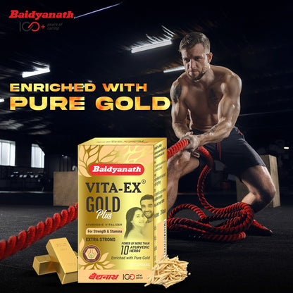 Baidyanath Vita Ex Gold Plus Capsules - Distacart