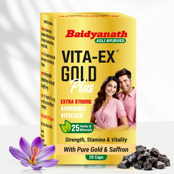 Baidyanath Vita Ex Gold Plus Capsules