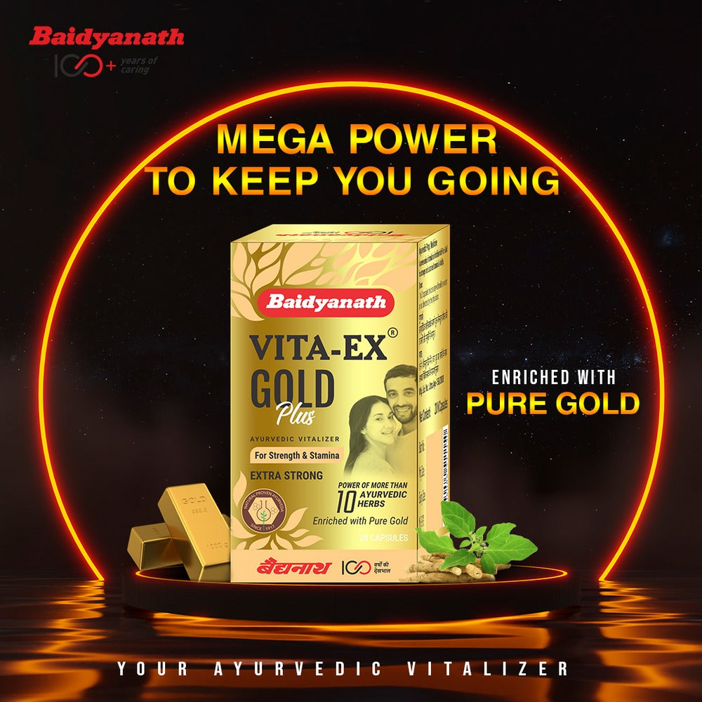 Baidyanath Vita Ex Gold Plus Capsules