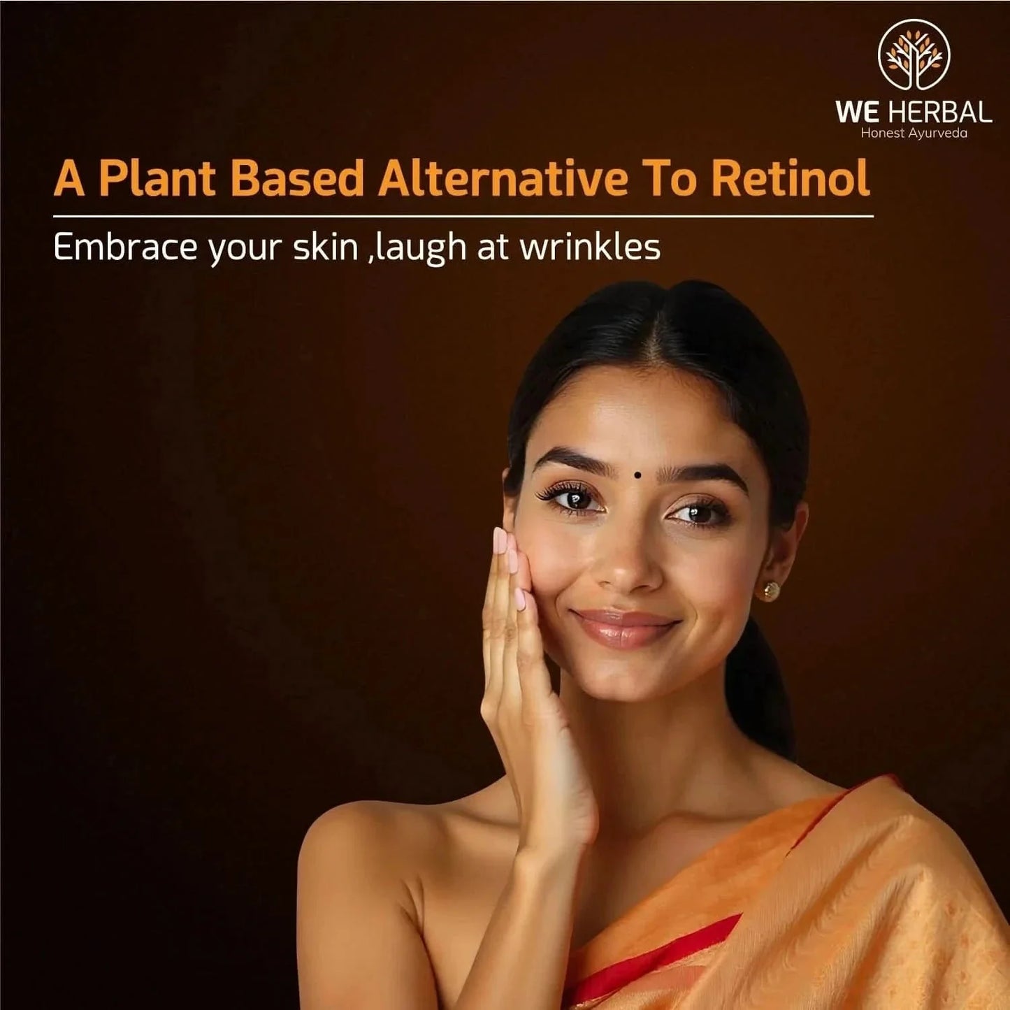 We Herbal|Honest Ayurveda Bakuchiol Serum: Gentle, Ayurvedic Anti-Aging Potion - Distacart