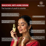 Thumbnail for We Herbal|Honest Ayurveda Bakuchiol Serum: Gentle, Ayurvedic Anti-Aging Potion - Distacart