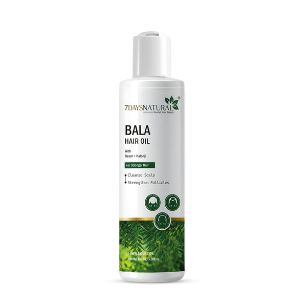 7 Days Bala Hair Oil For Promotes Hair Growth