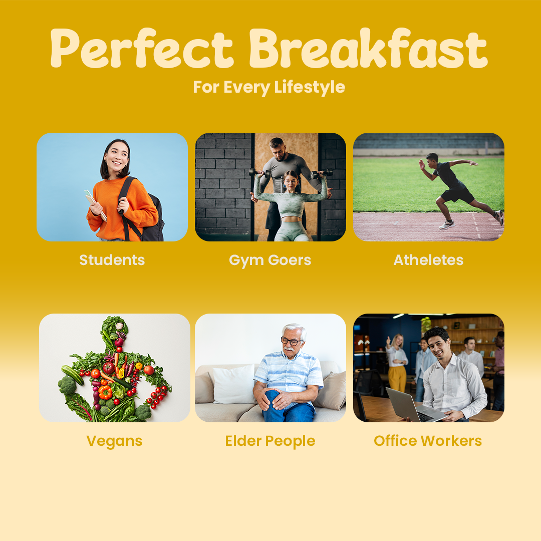 OverNightOats Vegan Banana Cake Oatmeal