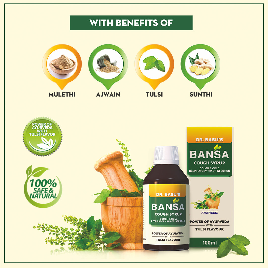 Jagat Pharma Bansa Ayurvedic Cough Syrup