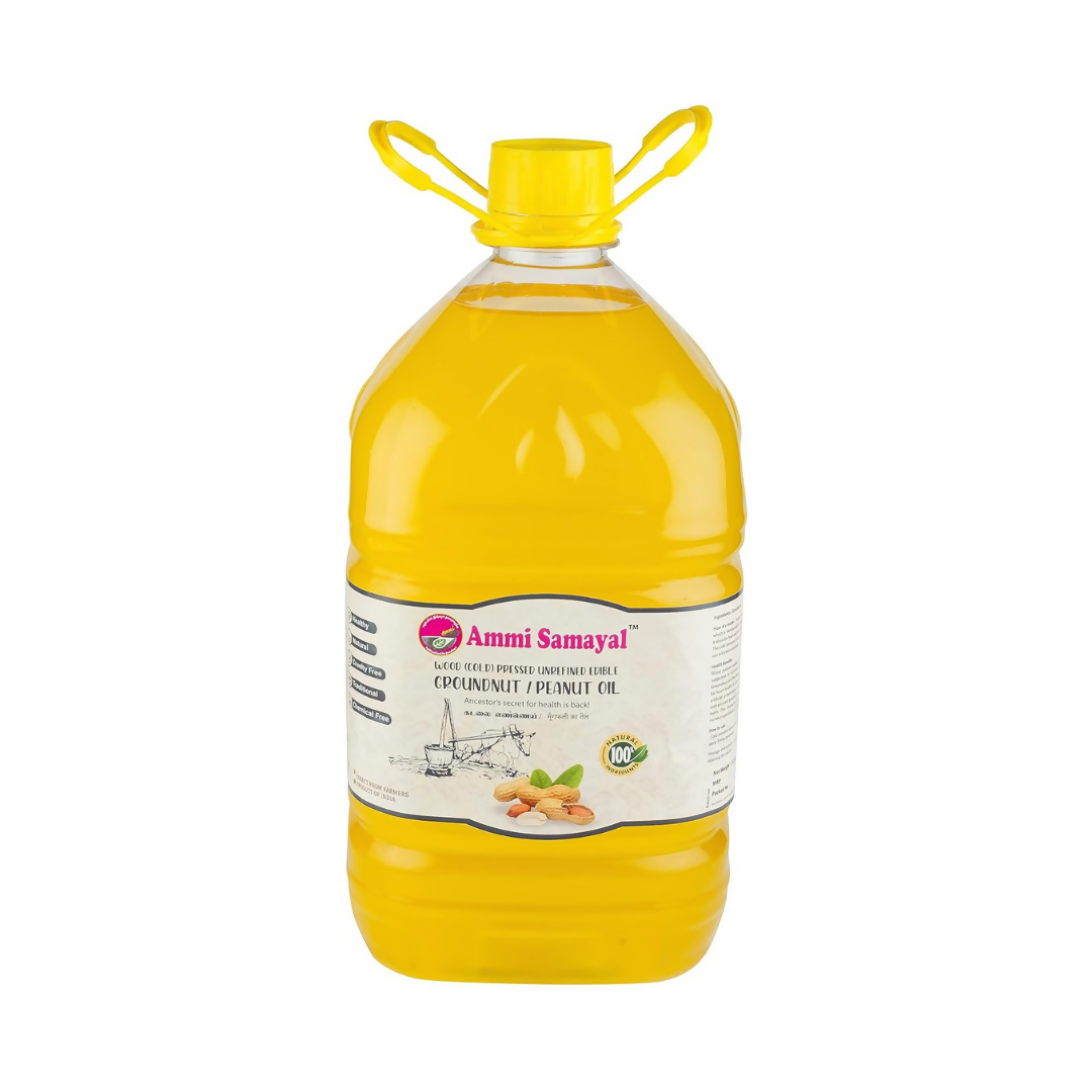 Ammi Samayal Wood Pressed Groundnut Oil - Distacart