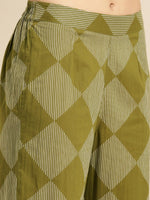 Thumbnail for Anouk Women Printed Regular Pure Cotton Kurta with Trousers - Distacart