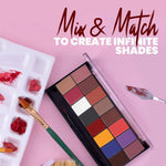 Thumbnail for MARS Cosmetics Infinity Lip Palette with Spatula cum Applicator - 01 Multicolor - Distacart