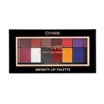 Thumbnail for MARS Cosmetics Infinity Lip Palette with Spatula cum Applicator - 01 Multicolor - Distacart