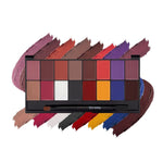 Thumbnail for MARS Cosmetics Infinity Lip Palette with Spatula cum Applicator - 01 Multicolor - Distacart