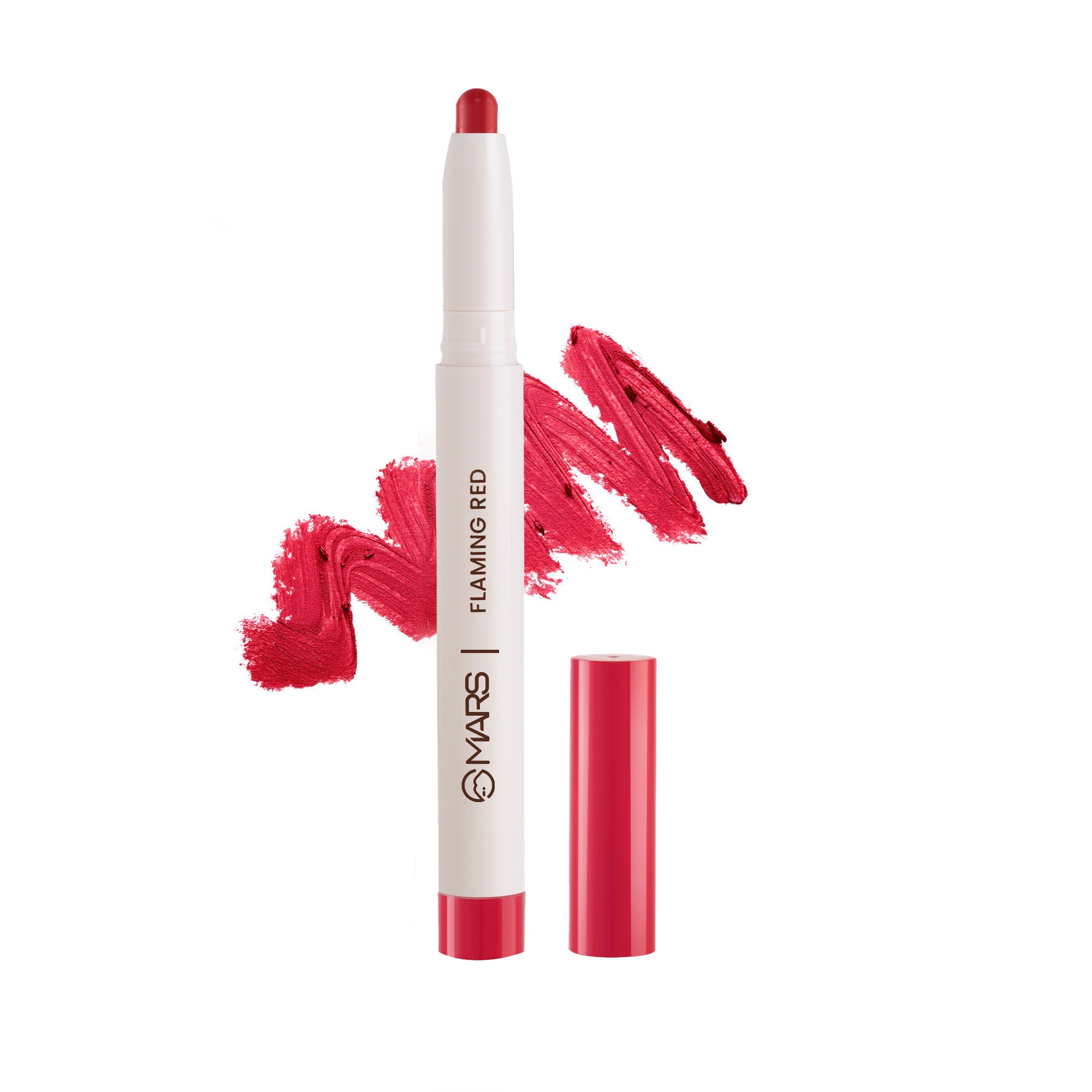MARS Retractable Poppins Lipstick - Flaming Red -19