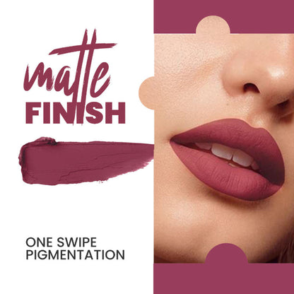 MARS Cosmetics Colorbum Liquid Matte Lipstick - 03-Nutty Newyork - Distacart