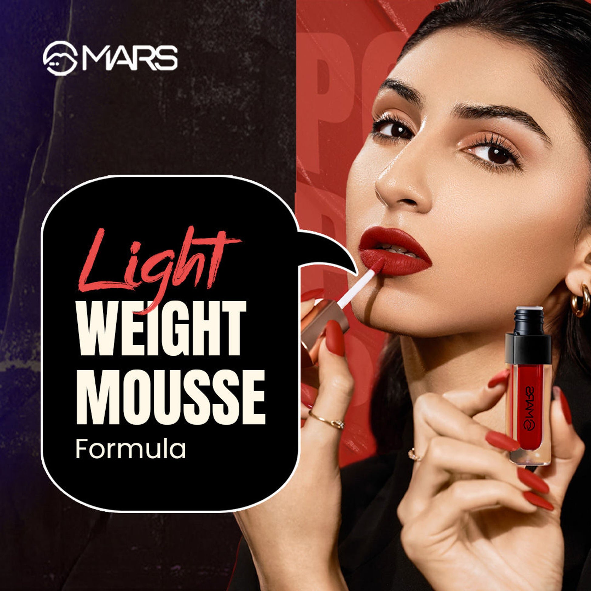 MARS Cosmetics Popstar Non Drying Liquid Mousse Lipstick - 03Chorus Girl - Distacart
