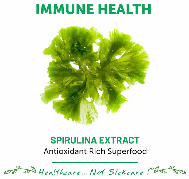 bliss welness immunity wellness spirulina veg tablet