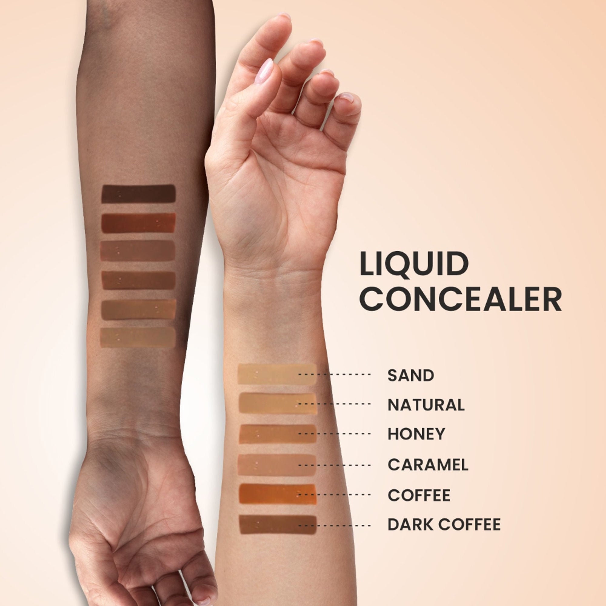 VERYMISS Liquid Concealer - 01 Sand - Distacart
