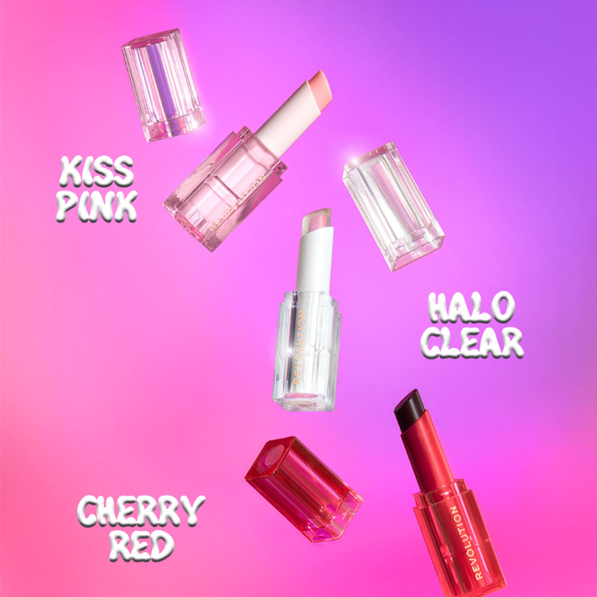 Makeup Revolution Mood Switch Aura Lip Balm - Kiss Pink - Distacart