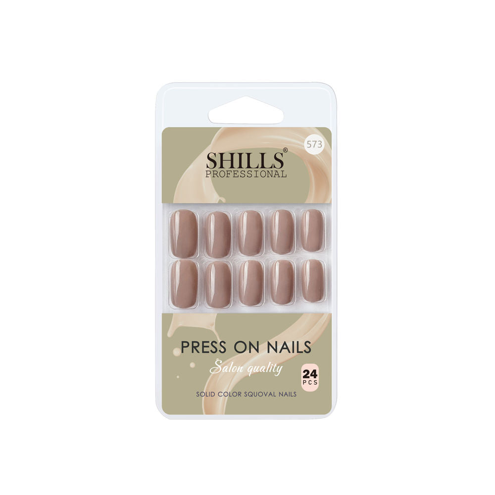 shills professional reusable press on nails square spn573