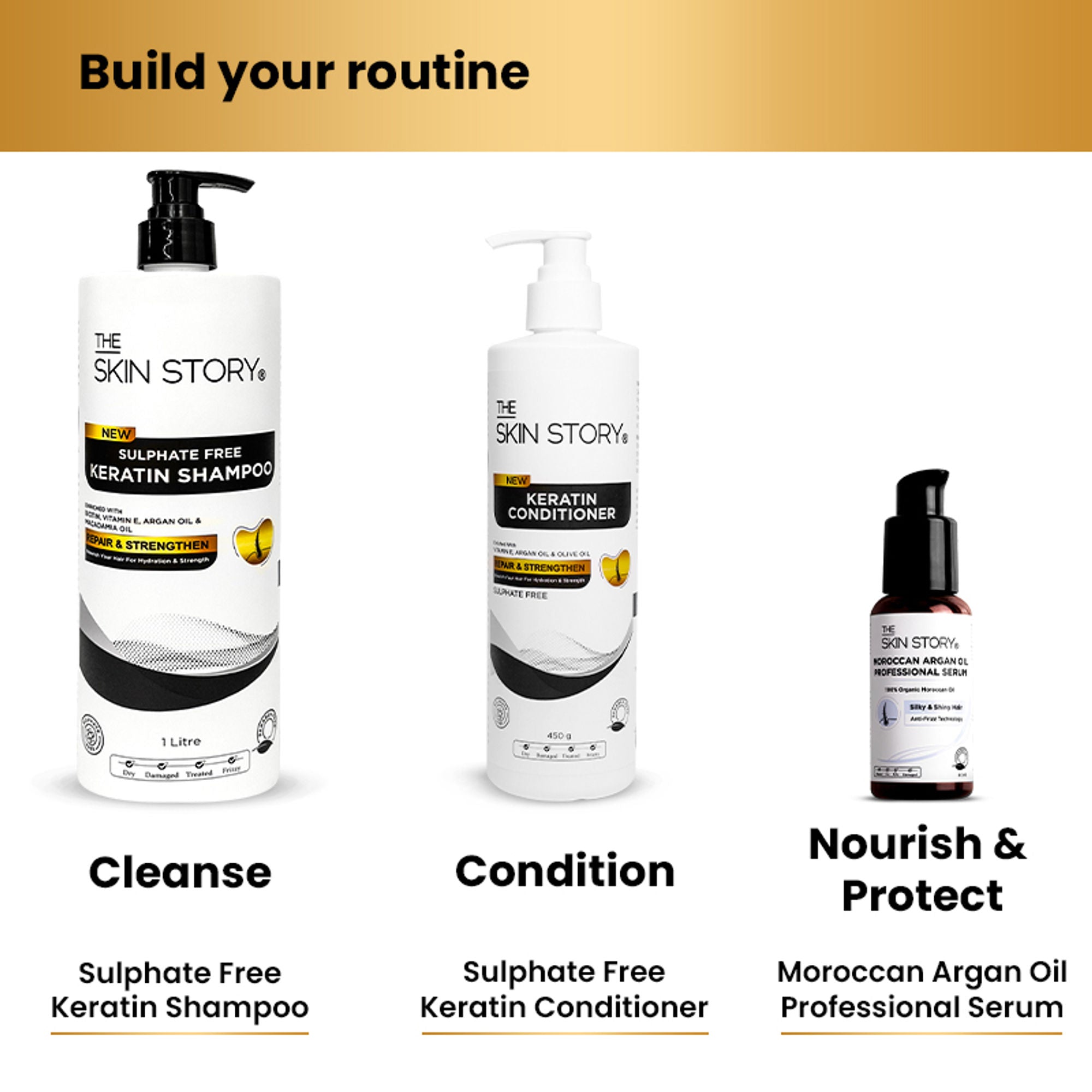 The Skin Story Sulphate Free Keratin Smooth Shampoo For Dry Damaged Hair - Distacart