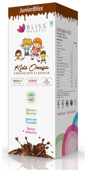 bliss welness kids omega chocolate