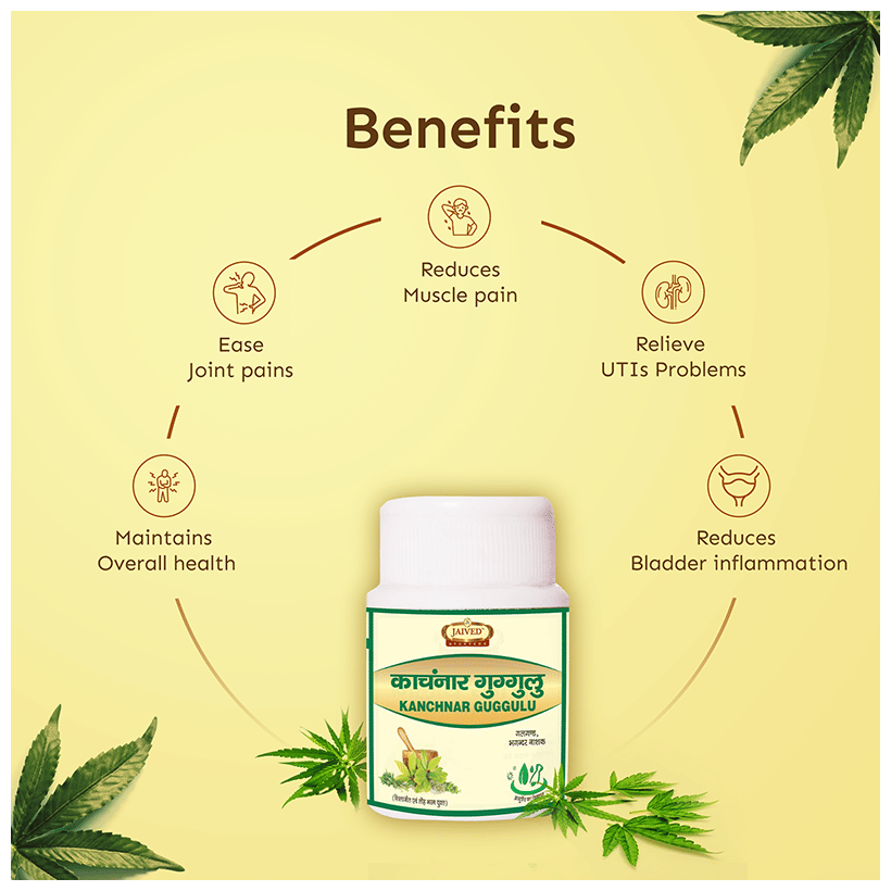Jaived Ayurveda Kanchnar Guggulu Tablet