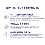 Thumbnail for Scitron Whey Hydrolyzed Synbiotic 100% Hydrolyzed Protein Powder Chocolate Flavor